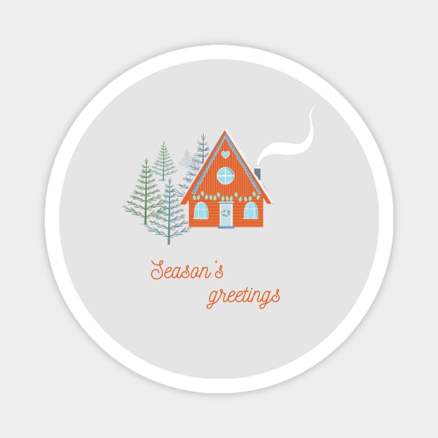 forest house Magnet by DanielK